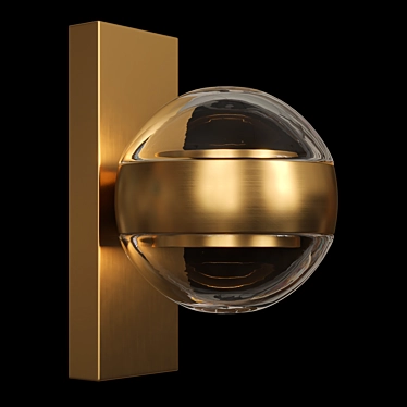 Zaxx WALL - Stylish Design Lamp 3D model image 1 