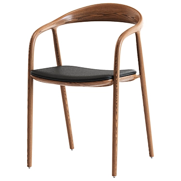 Elegant Artisan Neva Chair 3D model image 1 