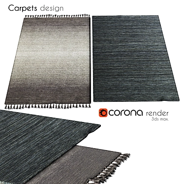 Plushy Comfort Carpets 3D model image 1 