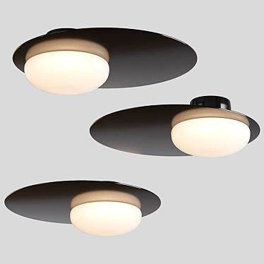 Modern Ceiling Lamp | 42 cm Diameter 3D model image 1 