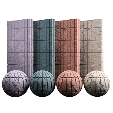 Versatile Concrete Tile Pavements 3D model image 1 