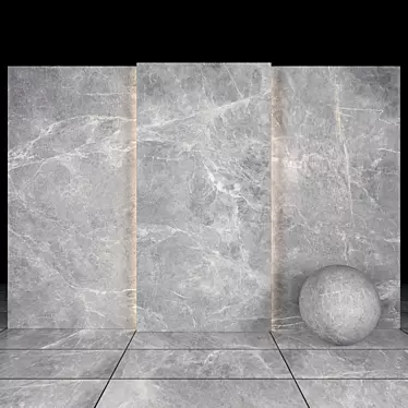 Soldier Gray Marble: Texture Pack & Tile Options 3D model image 1 