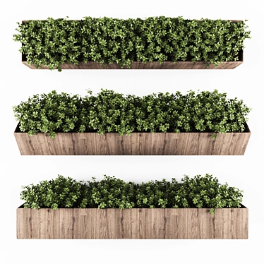 Elevated Greenery: Vertical Garden 135 3D model image 1 