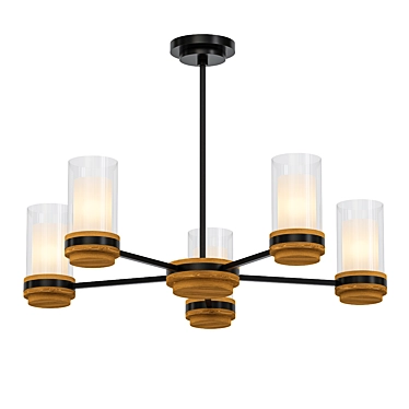 Beth Webb Sumter Chandelier 3D model image 1 