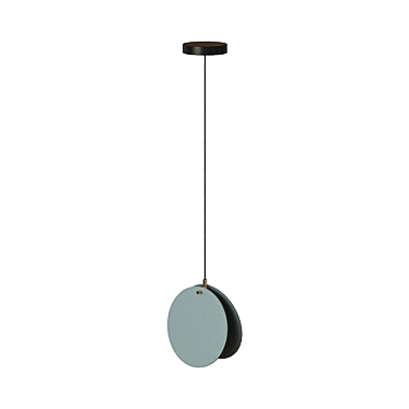 Modern Scandinavian Pendant Lamp 3D model image 1 