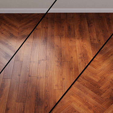 Classic Maranello Oak Laminate 3D model image 1 