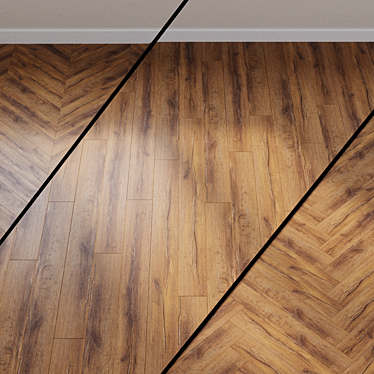 Kronoflooring Super Oak Laminate 3D model image 1 