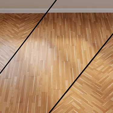 Zaragoza Oak Laminate Flooring 3D model image 1 