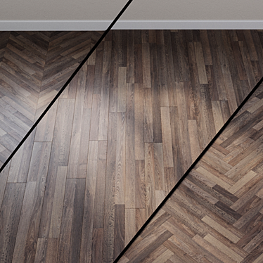 French Oak Laminate, Hollow-Core 3D model image 1 