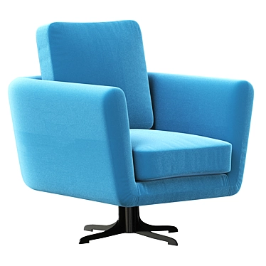 Modernity in Motion Swivel Armchair 3D model image 1 