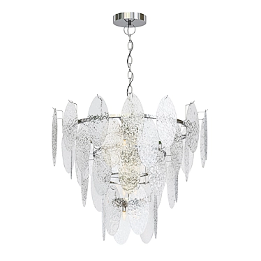 Enchanting Icefall Chandelier 3D model image 1 