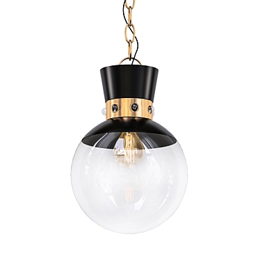 Elegant Lucia Pendant Light 3D model image 1 