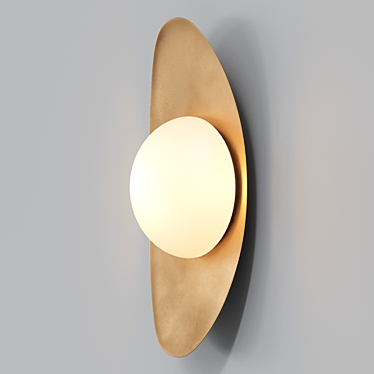 ALON Lampatron Wall Oval Lamp - 400x200mm 3D model image 1 