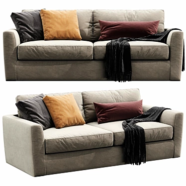 Elegant Linteloo Winston Sofa 3D model image 1 