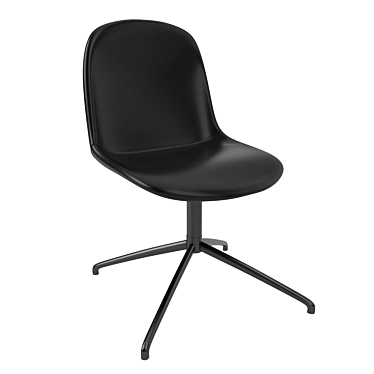 Modern Fiber Chair by Muuto 3D model image 1 