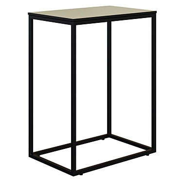 Modern Steel Side Table - Rewena 3D model image 1 