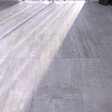 Hangar Smoke Floor Tile 3D model image 1 