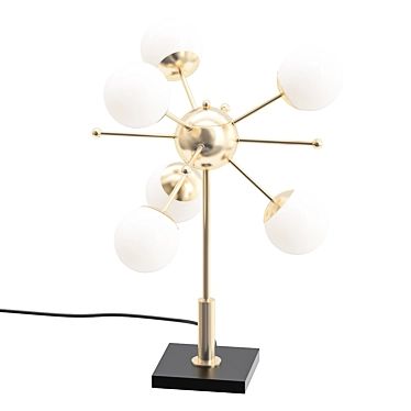 Illuminating Elegance: Doppler LED Table Lamp 3D model image 1 
