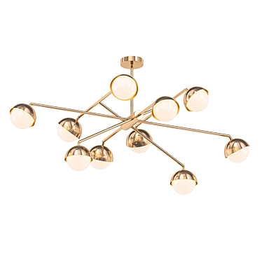 Elegant Kendall Chandelier 3D model image 1 
