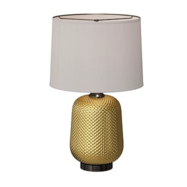 Exquisite Indian Table Lamp 3D model image 1 