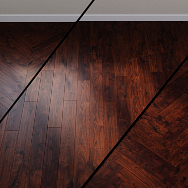 Vintage Old Oak Laminate - Quick-Step Elite 3D model image 1 