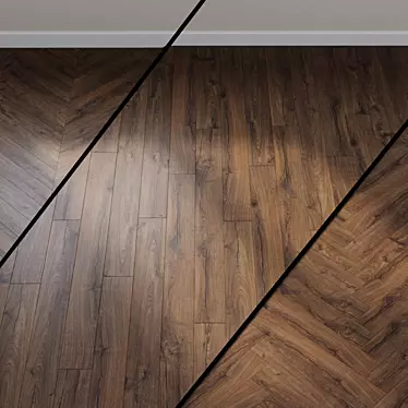 Impressive Oak Brown Laminate: IM1849 3D model image 1 