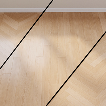 Impressive White Oak Laminate - IM3105 3D model image 1 