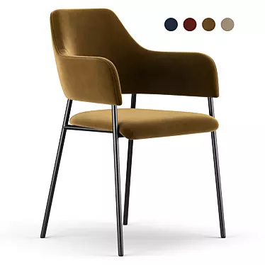 ErgoFlex Chair: Ultimate Comfort 3D model image 1 