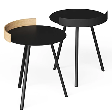 Modern Casala Fence Coffee Table 3D model image 1 