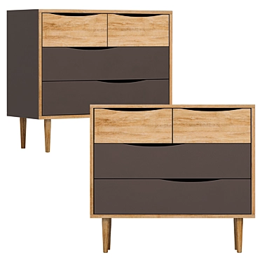 Chest of drawers Like, 90 * 81 * 40 cm