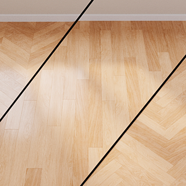 QUICK-STEP White Oak Laminate | Lacquered | Perspective UF915 3D model image 1 