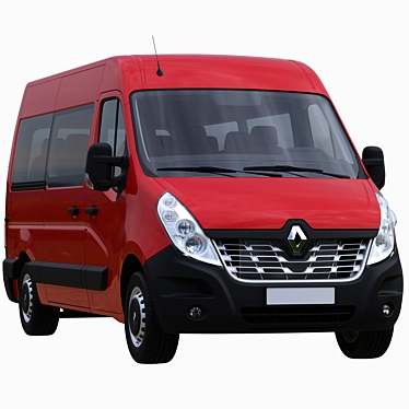 Renault Master L2H2 Passenger Minibus 3D model image 1 
