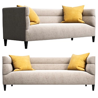 Chandler Sofa: Versatile Elegance for Modern Living 3D model image 1 