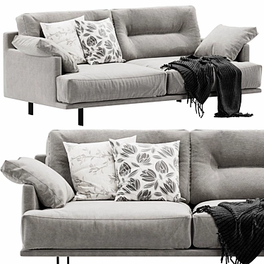 Modern Linteloo George Sofa 3D model image 1 