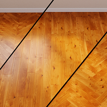 Quick-Step Imperio Oak Parquet: Natural Elegance 3D model image 1 