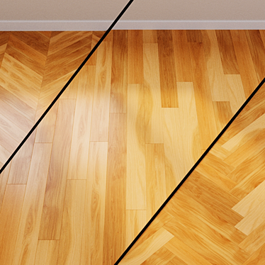 Quick-Step Palazzo Honey Oak Parquet 3D model image 1 