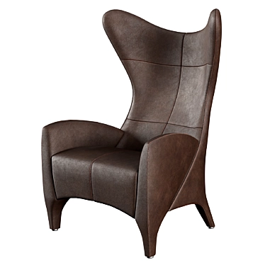 Contemporary Elegance Morada Avi Armchair 3D model image 1 