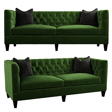 Luxury Becket Sofa 3D model image 1 