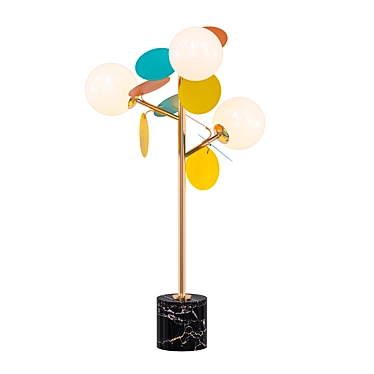 Matisse Tab Lamp: Stylish and Modern 3D model image 1 