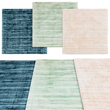 Square Delight Rugs | Range of Sizes 3D model image 1 