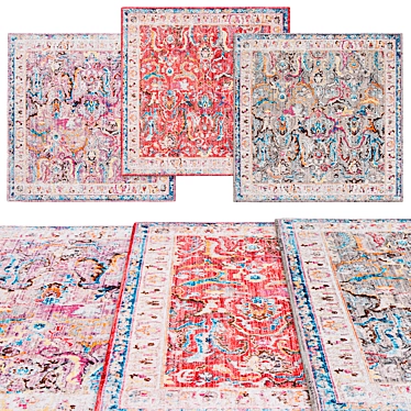 Square Rugs by Safavieh | 3 Sizes 3D model image 1 