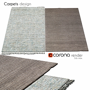 Luxury Carpets: Durable and Stylish 3D model image 1 