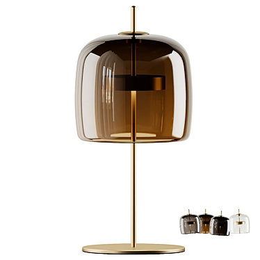 Vistosi Large Jube Table Lamp: Timeless Elegance 3D model image 1 