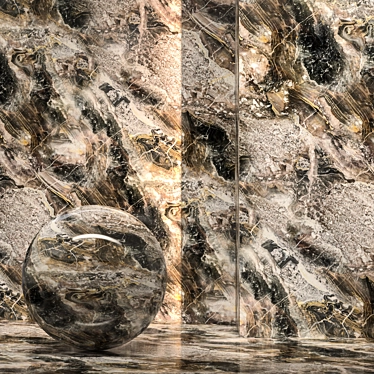 Sleek Stone Map Kit 3D model image 1 