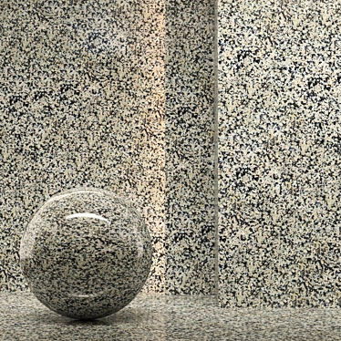 Sleek Seamless Stone Texture 3D model image 1 