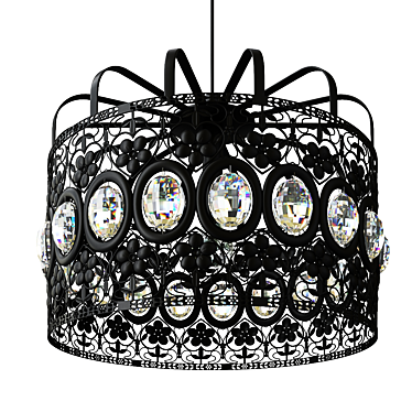 Eastward Elegance: MD.3090 Pendant Lamp 3D model image 1 