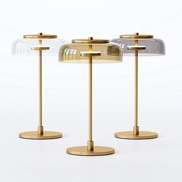 Elegant Nuura Blossi Table Lamp 3D model image 1 