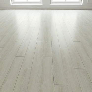 Laminate Oak Flooring 3D model image 1 