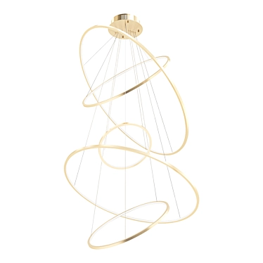 Lohja Chandelier: Stunning Design 3D model image 1 