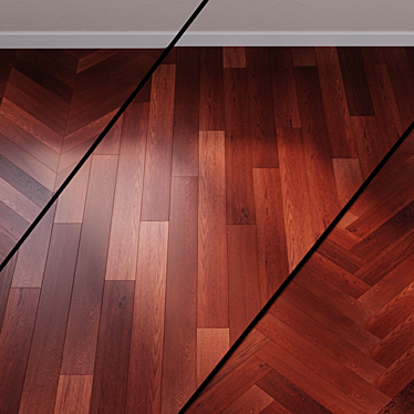 Viking Oak Parquet Board: Timeless Elegance 3D model image 1 